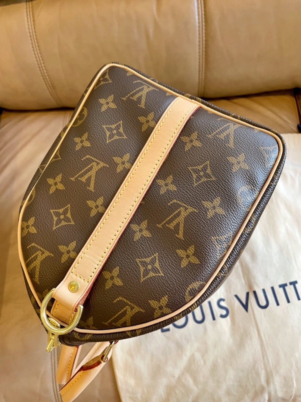 Louis Vuitton Speedy Bandouliere 30 monogram crossbody Bag New Model Full set - Picture 15 of 16